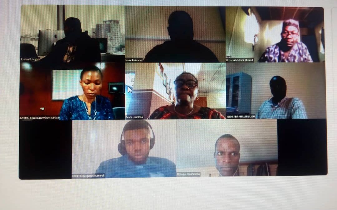 ACETEL holds 5th Post graduate students virtual orientation