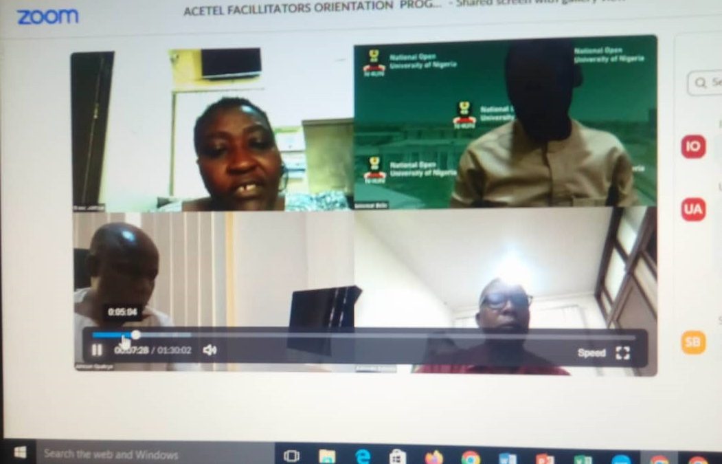 Orientation Programme for Facilitators: ACETEL have Run and Facilitated Academic Programmes for Six Semesters – Prof. Jokthan